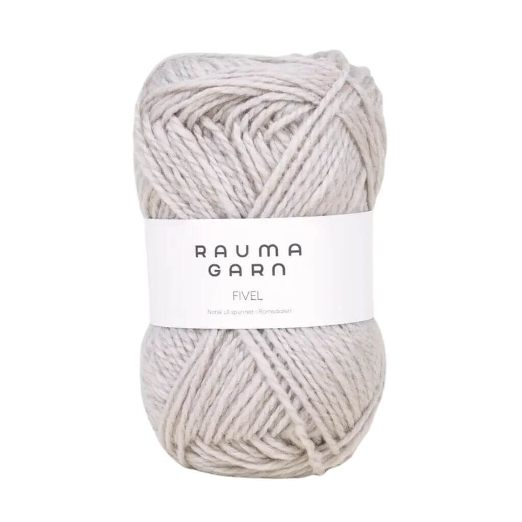 Rauma Fivel, Farbe 04 Gråbeige – Lama bei Lieblingsgarn