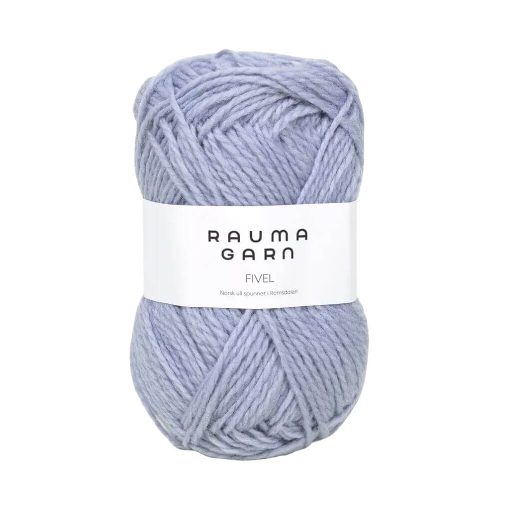 Rauma Fivel, Farbe 18 Blå Puddel – Lama bei Lieblingsgarn