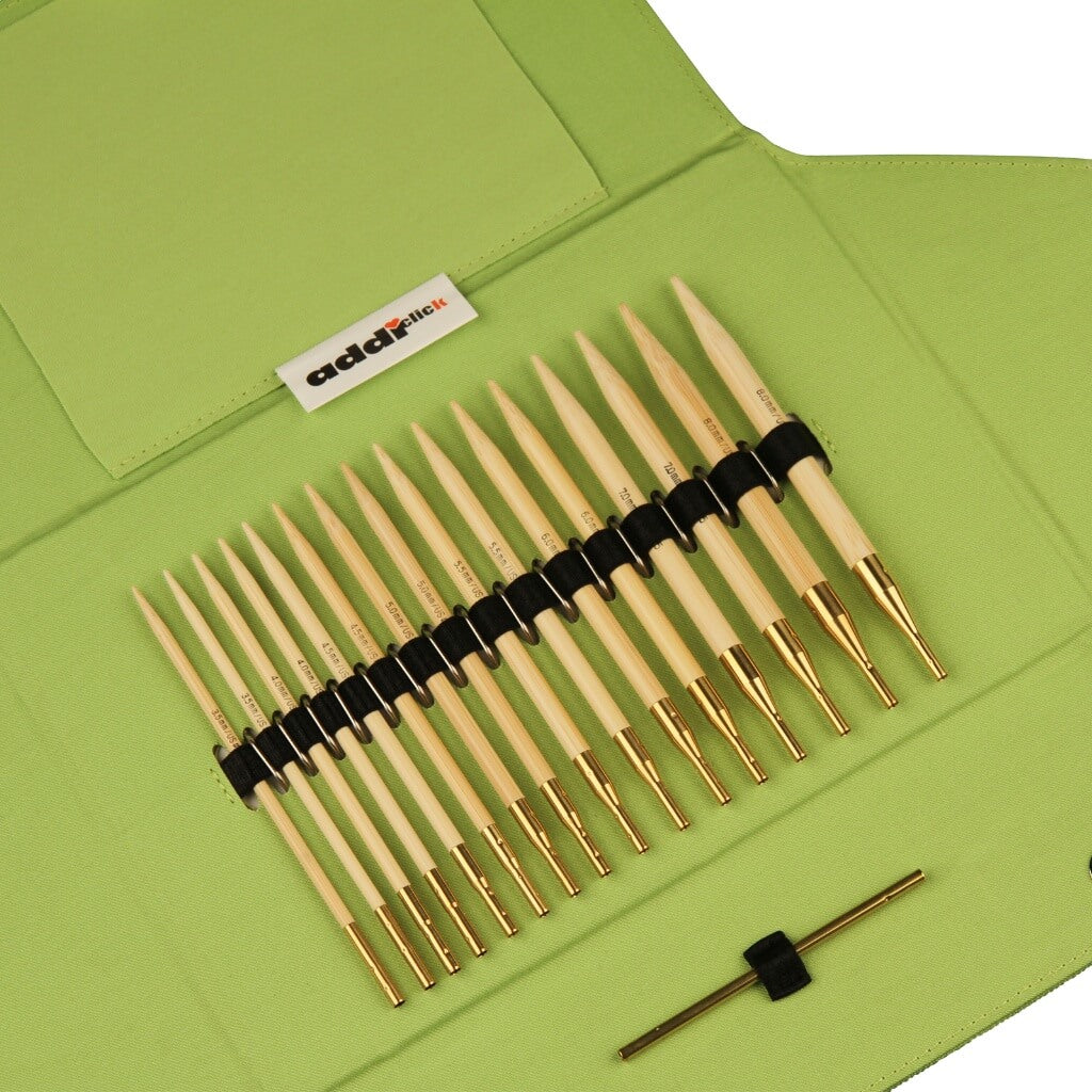 Addi addiClick Bamboo Nadelspitzen-Set - 550-2 Lieblingsgarn