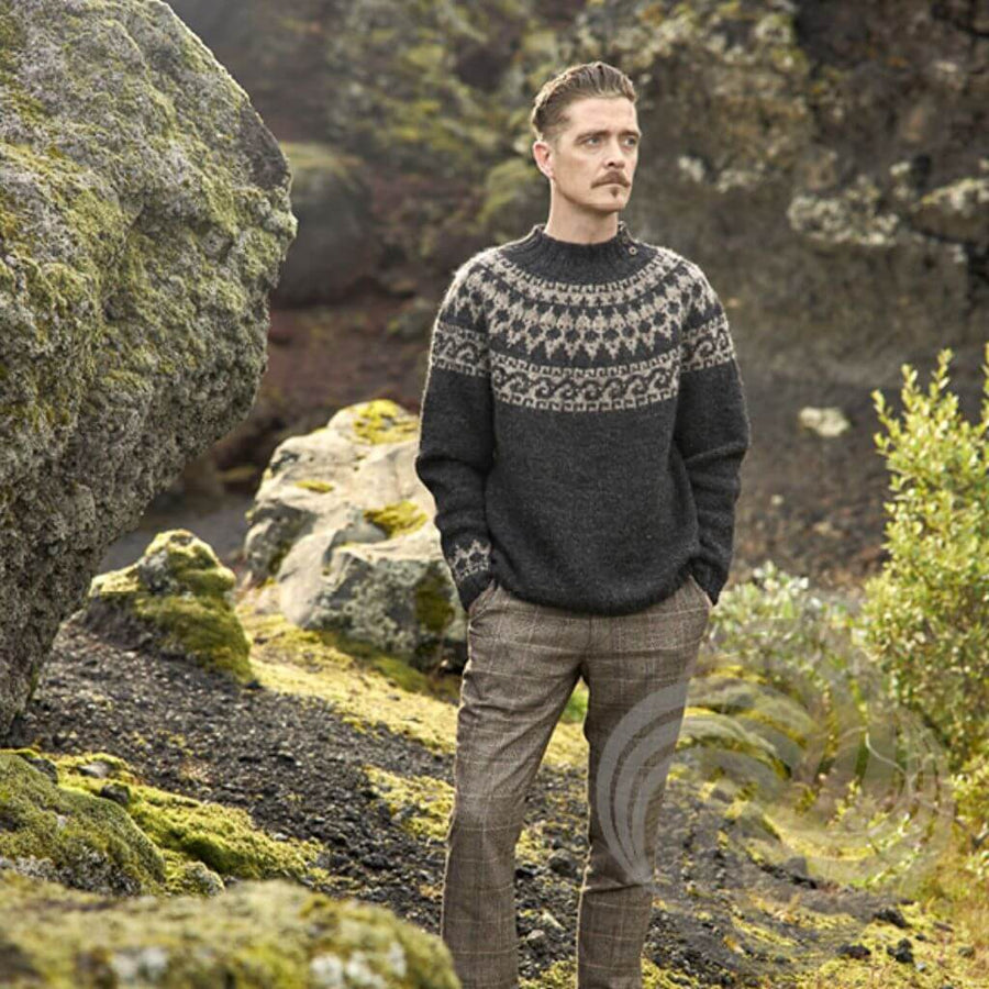 Lopi Alexander Herrenpullover Strickanleitung - Lopi Design Lieblingsgarn