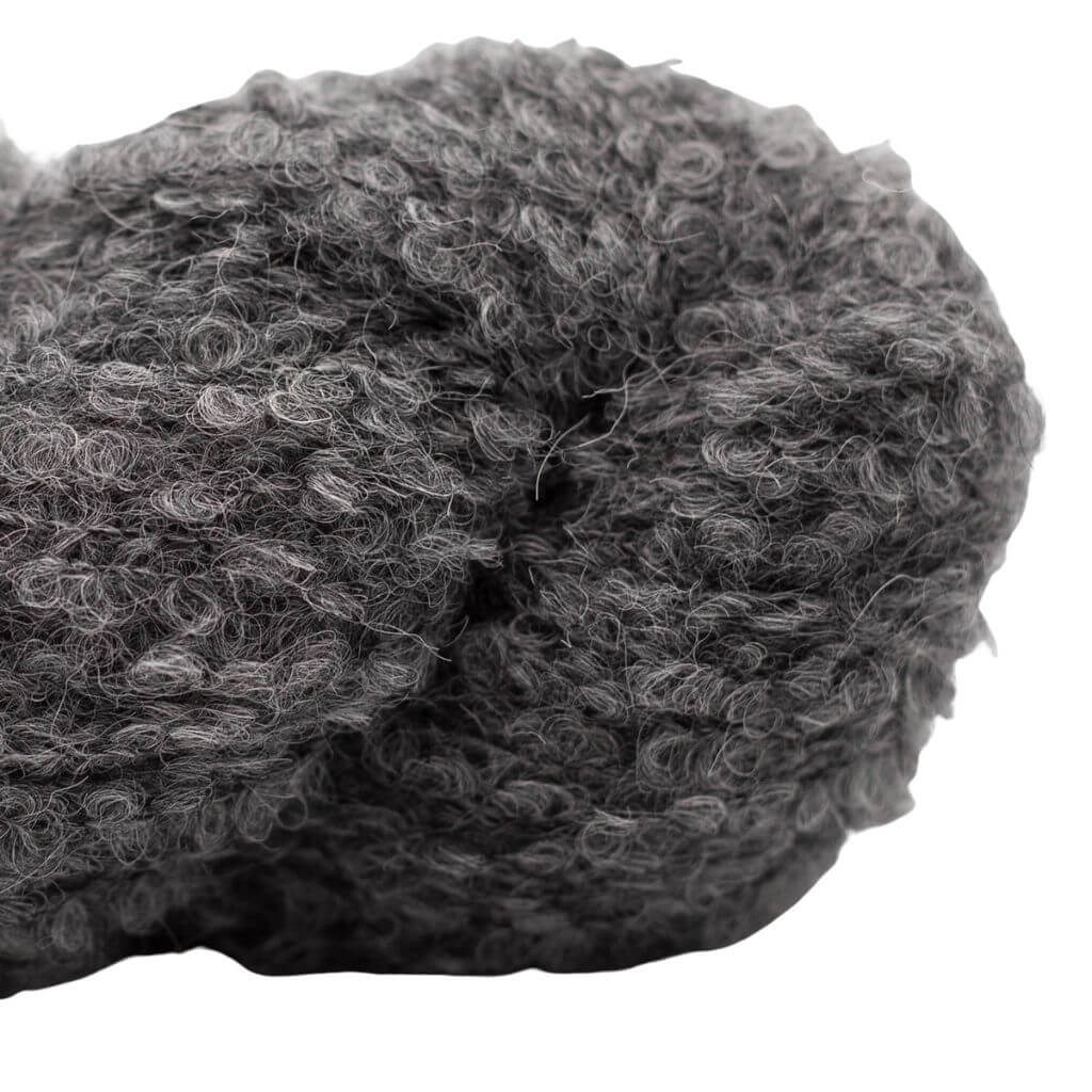 Kremke Soul Wool 26 - Silbergrau Kremke Soul Wool Alpaka Bouclé Lieblingsgarn
