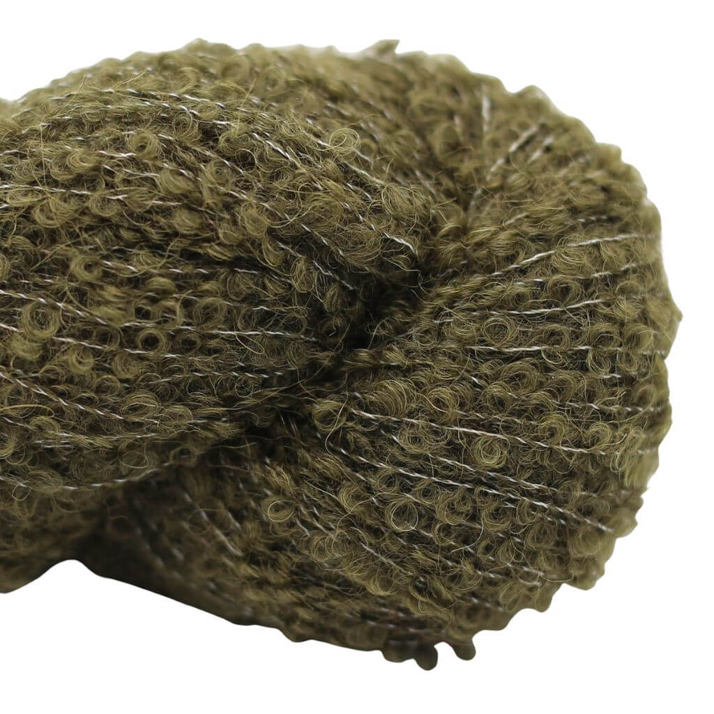 Kremke Soul Wool zt40 - Moosgrün Kremke Soul Wool Alpaka Bouclé Lieblingsgarn