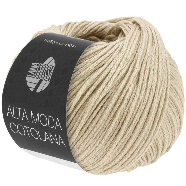 Lana Grossa 57 - Beige Lana Grossa Alta Moda Cotolana Lieblingsgarn