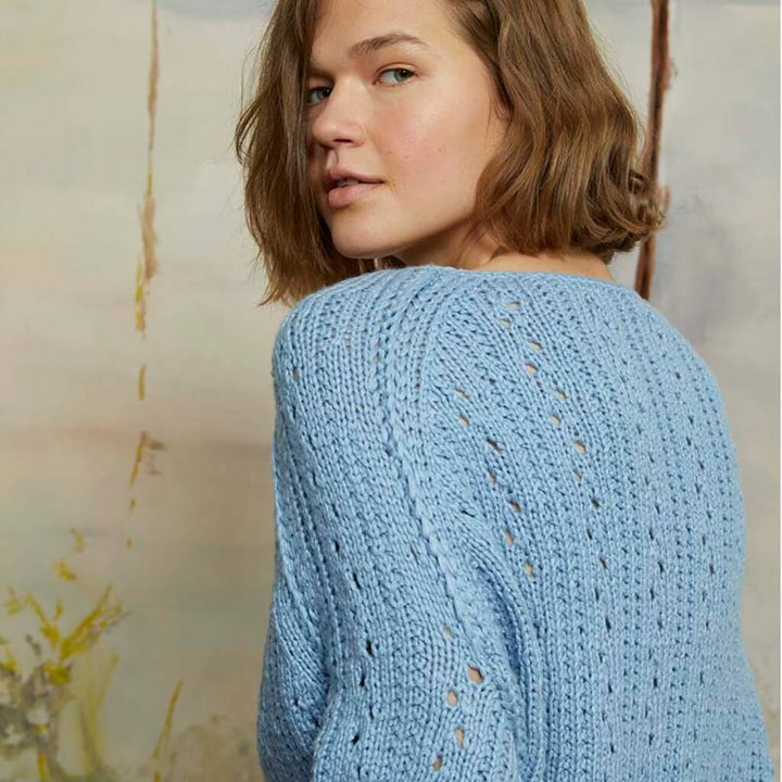 Lang Yarns Pattern Pullover mit Lochmuster Strickanleitung - Lang Yarns (PDF) Lieblingsgarn