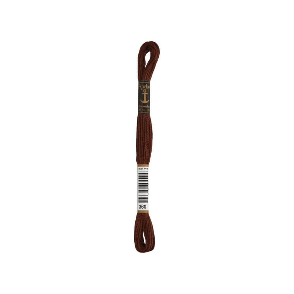 Anchor 360 - kaffeebraun Anchor Sticktwist Lieblingsgarn