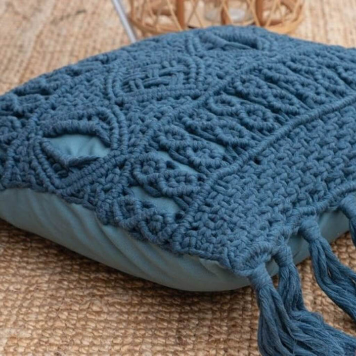 Durable Pattern Angel Falls Makramee Kissen Durable Rope (PDF) Lieblingsgarn