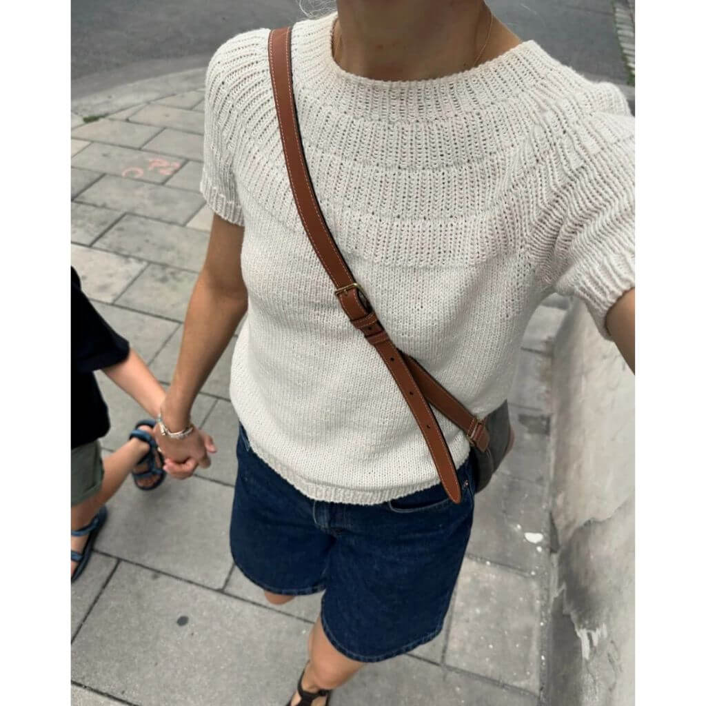 PetiteKnit Pattern Ankers Sommerbluse Strickanleitung - PetiteKnit (Heft) Lieblingsgarn