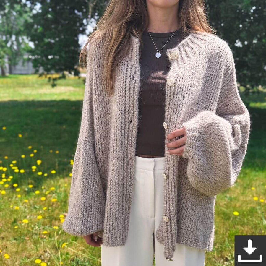 AO Design Pattern Cardiagn Hannes Strickanleitung - AO Design (PDF) Lieblingsgarn