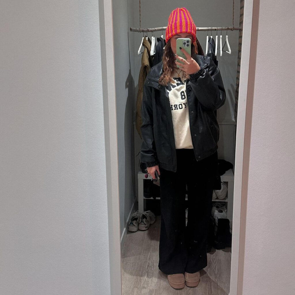 AO Design Pattern Mütze gestreifte Beanie Häkelanleitung - AO Design (PDF) Lieblingsgarn