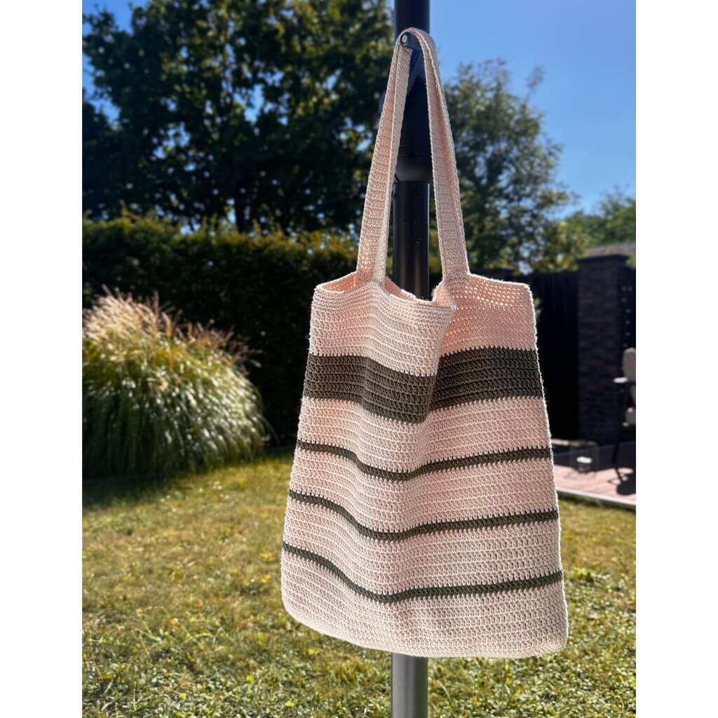 AO Design Pattern Shopping Tasche Häkelanleitung - AO Design (PDF) Lieblingsgarn