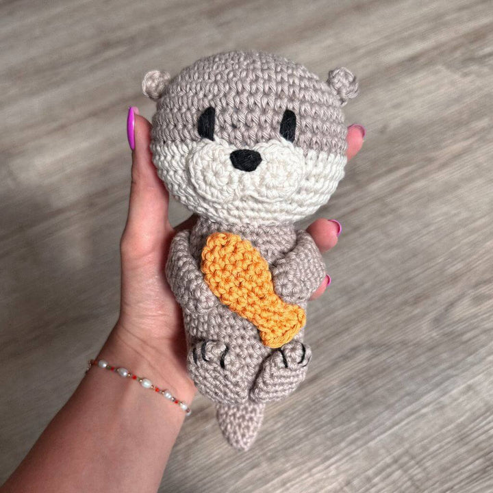 AO Design Pattern Spieluhr Otter Häkelanleitung - AO Design (PDF) Lieblingsgarn