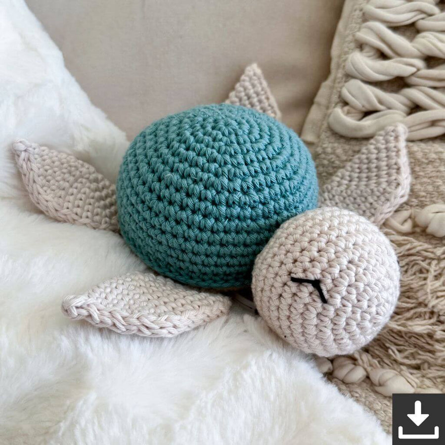 AO Design Pattern Spieluhr Schildkröte Häkelanleitung - AO Design (PDF) Lieblingsgarn