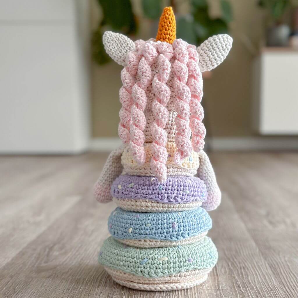 AO Design Pattern Stapelturm Einhorn Häkelanleitung - AO Design (PDF) Lieblingsgarn