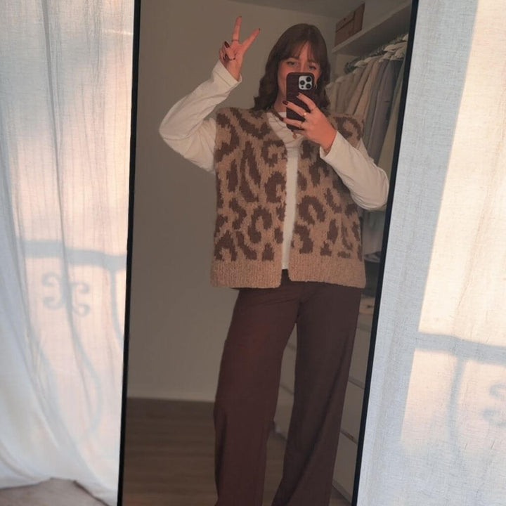 AO Design Pattern Weste Leo Teddy Strickanleitung - AO Design (PDF) Lieblingsgarn