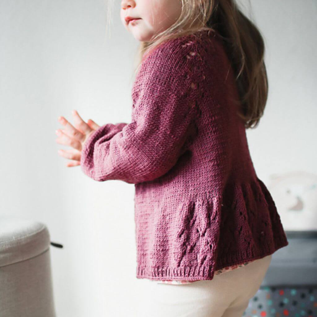 Appelbanne Design Pullover Edla Volang Kofte Strickanleitung - Appelbanne Design (PDF) Lieblingsgarn