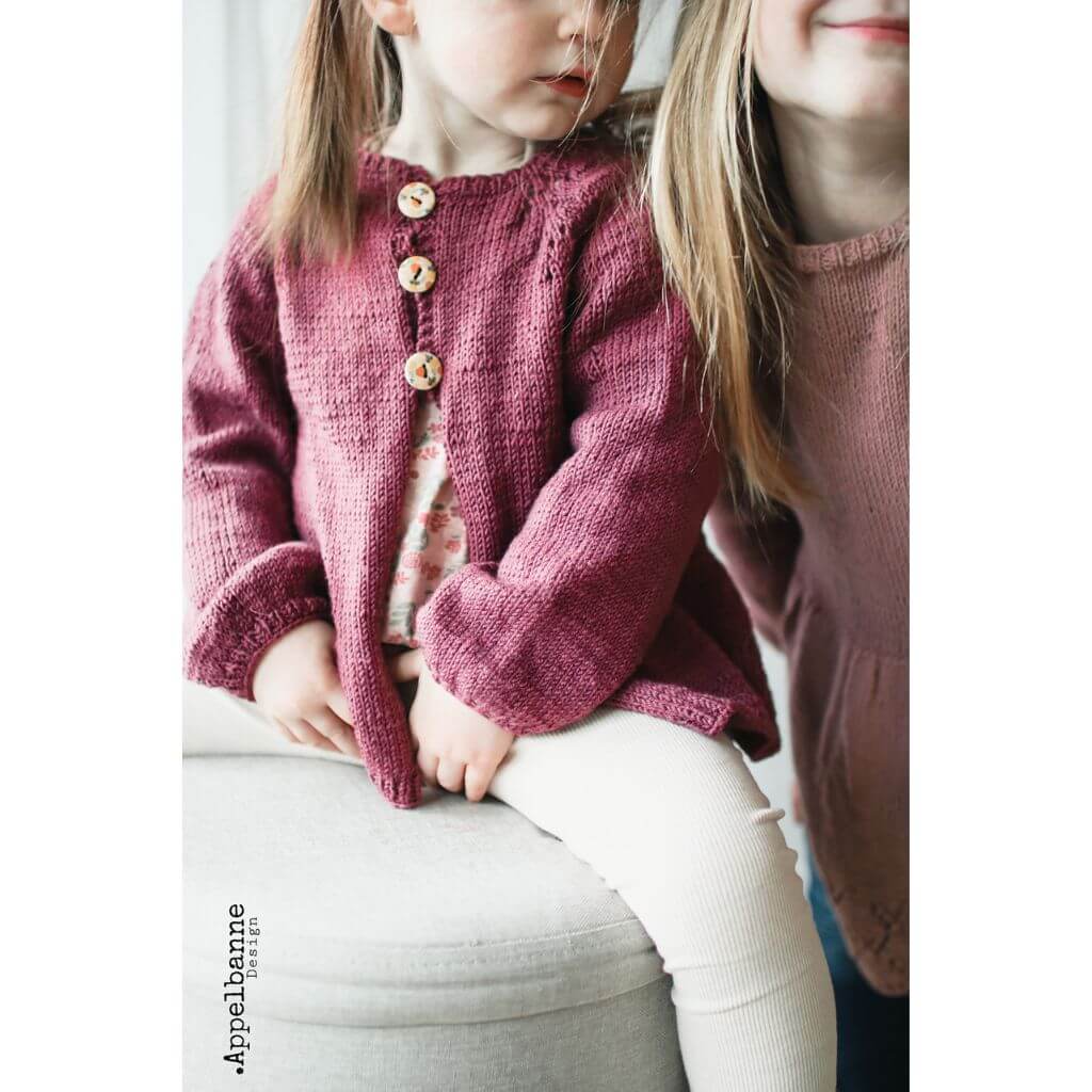 Appelbanne Design Pullover Edla Volang Kofte Strickanleitung - Appelbanne Design (PDF) Lieblingsgarn