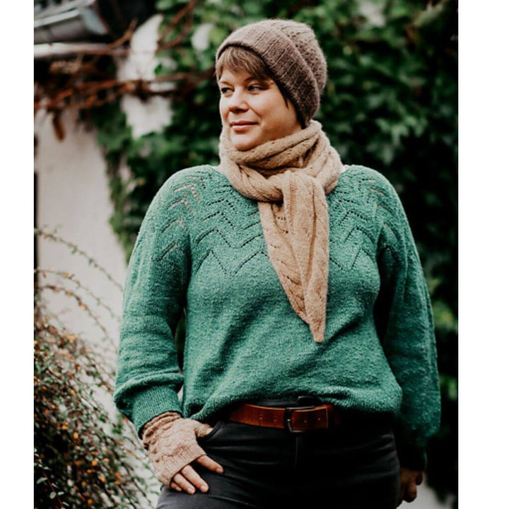 Appelbanne Design Pattern Tuch Hida Shawl Strickanleitung - AppelbanneDesign (PDF) Lieblingsgarn