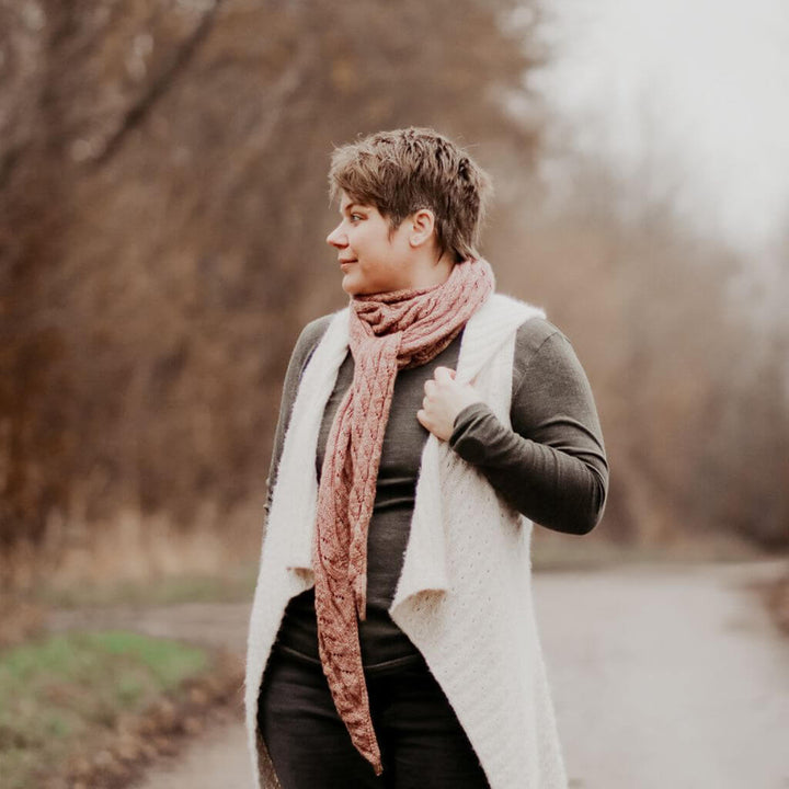 Appelbanne Design Pattern Tuch Hida Shawl Strickanleitung - AppelbanneDesign (PDF) Lieblingsgarn