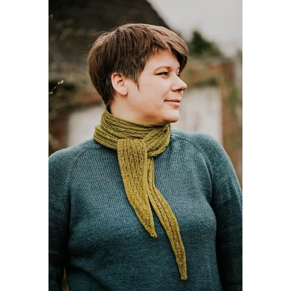 Appelbanne Design Koffieboon Schal Strickanleitung - Appelbanne Design (PDF) Lieblingsgarn