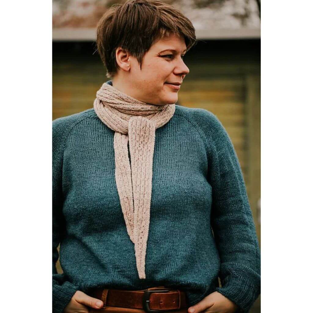 Appelbanne Design Koffieboon Schal Strickanleitung - Appelbanne Design (PDF) Lieblingsgarn
