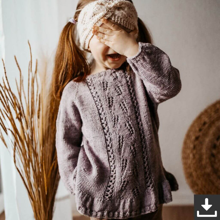Appelbanne Design Kinderpullover Korngenser Strickanleitung - Appelbanne Design (PDF) Lieblingsgarn