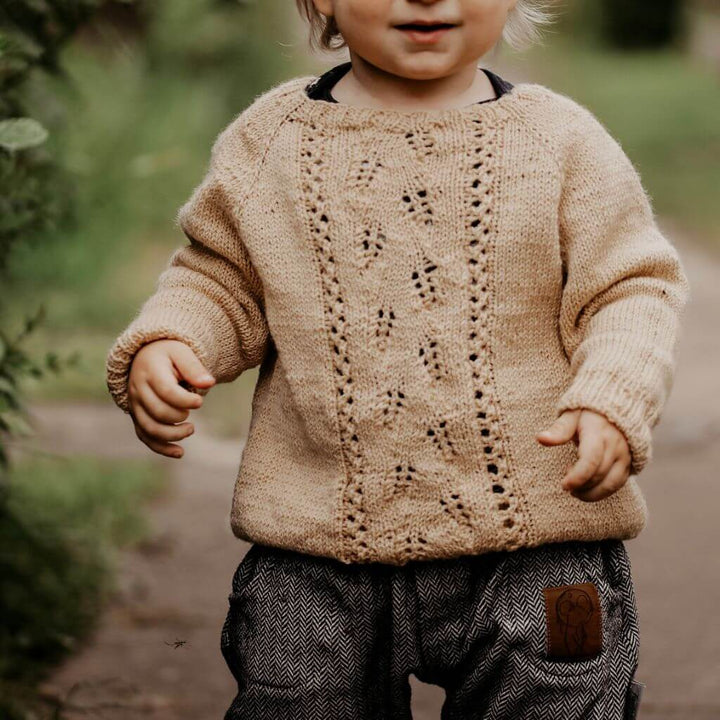 Kinderpullover Korngenser Strickanleitung - Appelbanne Design (PDF)