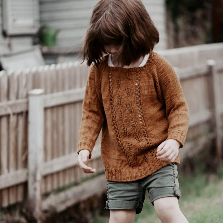 Appelbanne Design Kinderpullover Korngenser Strickanleitung - Appelbanne Design (PDF) Lieblingsgarn