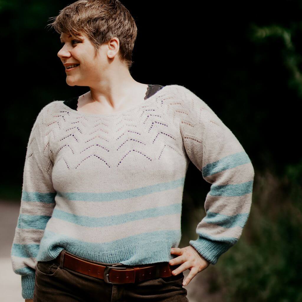 Appelbanne Design Pullover Mandala Shirt Strickanleitung - Appelbanne Design (PDF) Lieblingsgarn