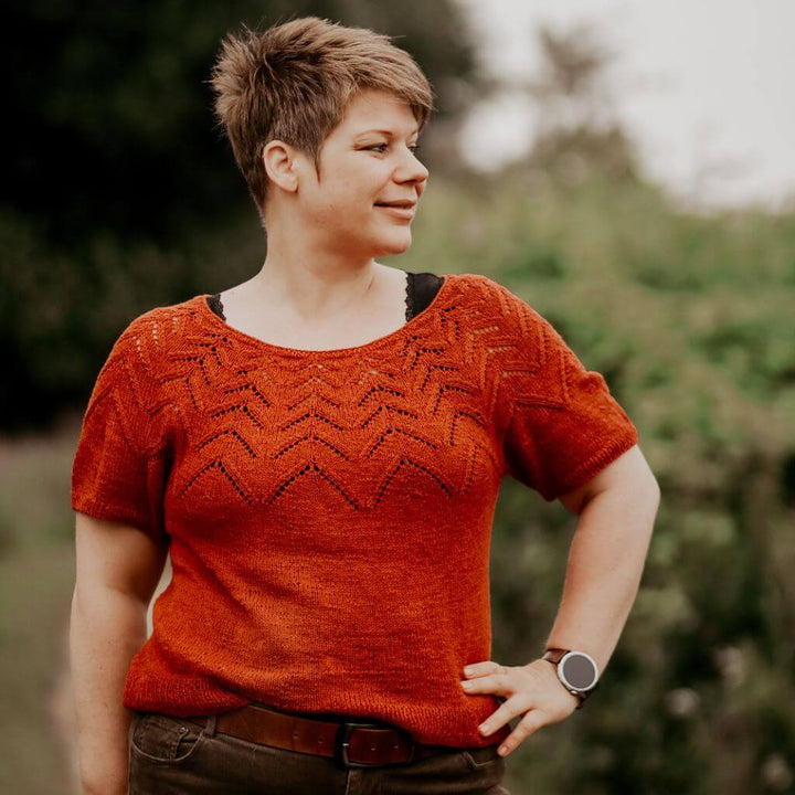 Appelbanne Design Pullover Mandala Shirt Strickanleitung - Appelbanne Design (PDF) Lieblingsgarn