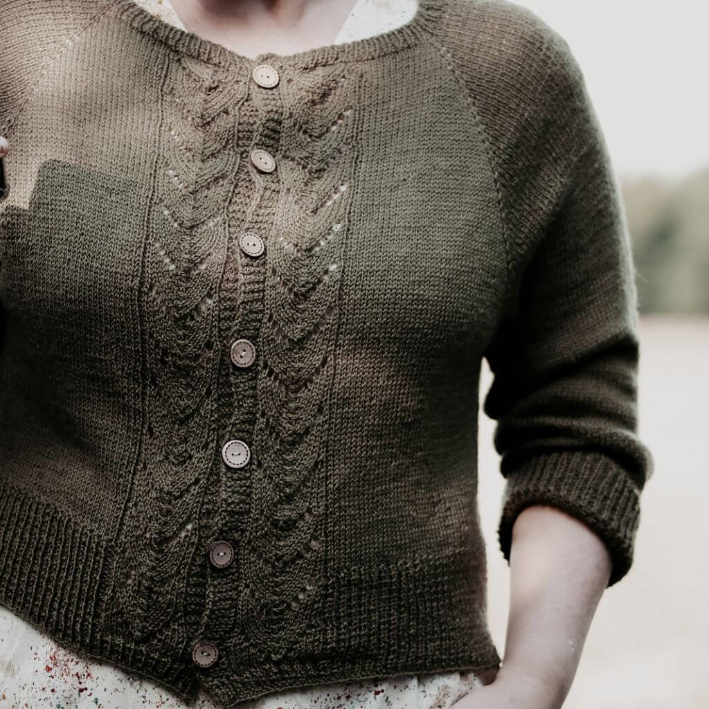 Appelbanne Design Strickjacke Ole Kofte for Ladys Shorty Strickanleitung - Appelbanne Deisgn (PDF) Lieblingsgarn