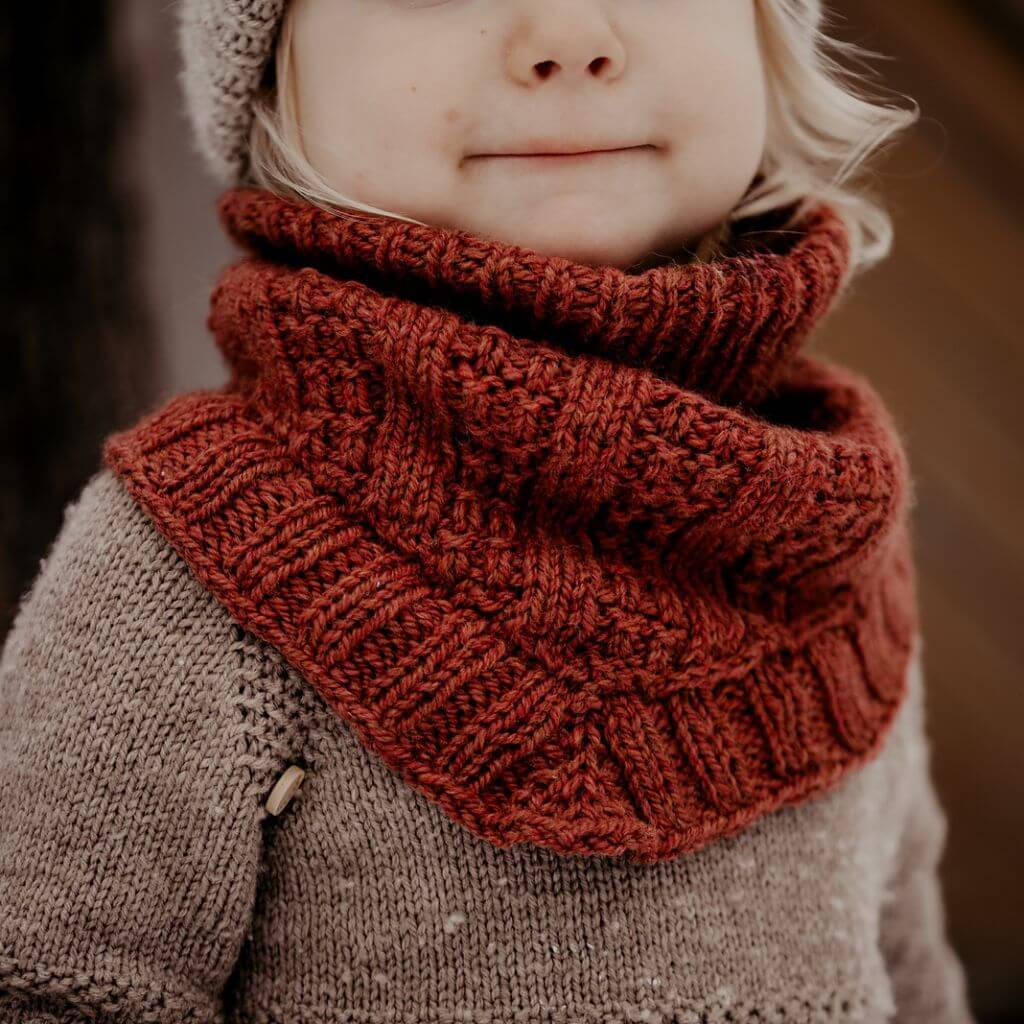 Appelbanne Design Ris Cowl Loop Strickanleitung - Appelbanne Design (PDF) Lieblingsgarn