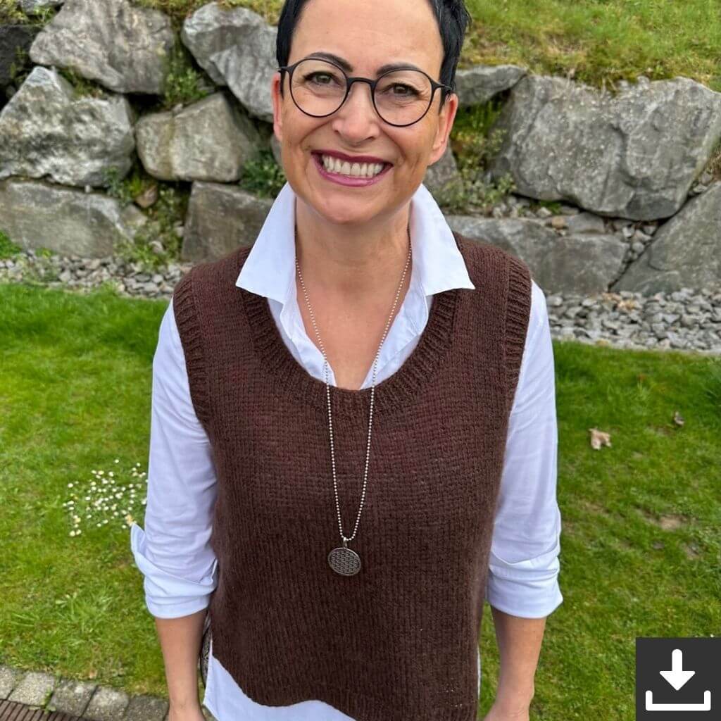 Kerstin Ritter Pullunder Arya Slipover Strickanleitung - Kerstin Ritter (PDF) Lieblingsgarn