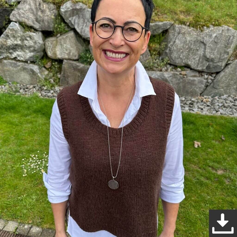 Kerstin Ritter Pullunder Arya Slipover Strickanleitung - Kerstin Ritter (PDF) Lieblingsgarn