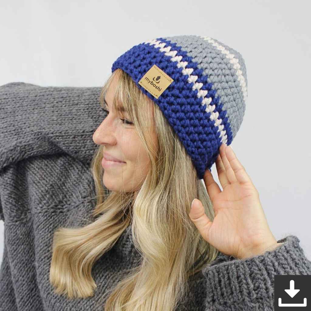 myBoshi Pattern Mütze Atoi Häkelanleitung - myboshi (PDF) Lieblingsgarn