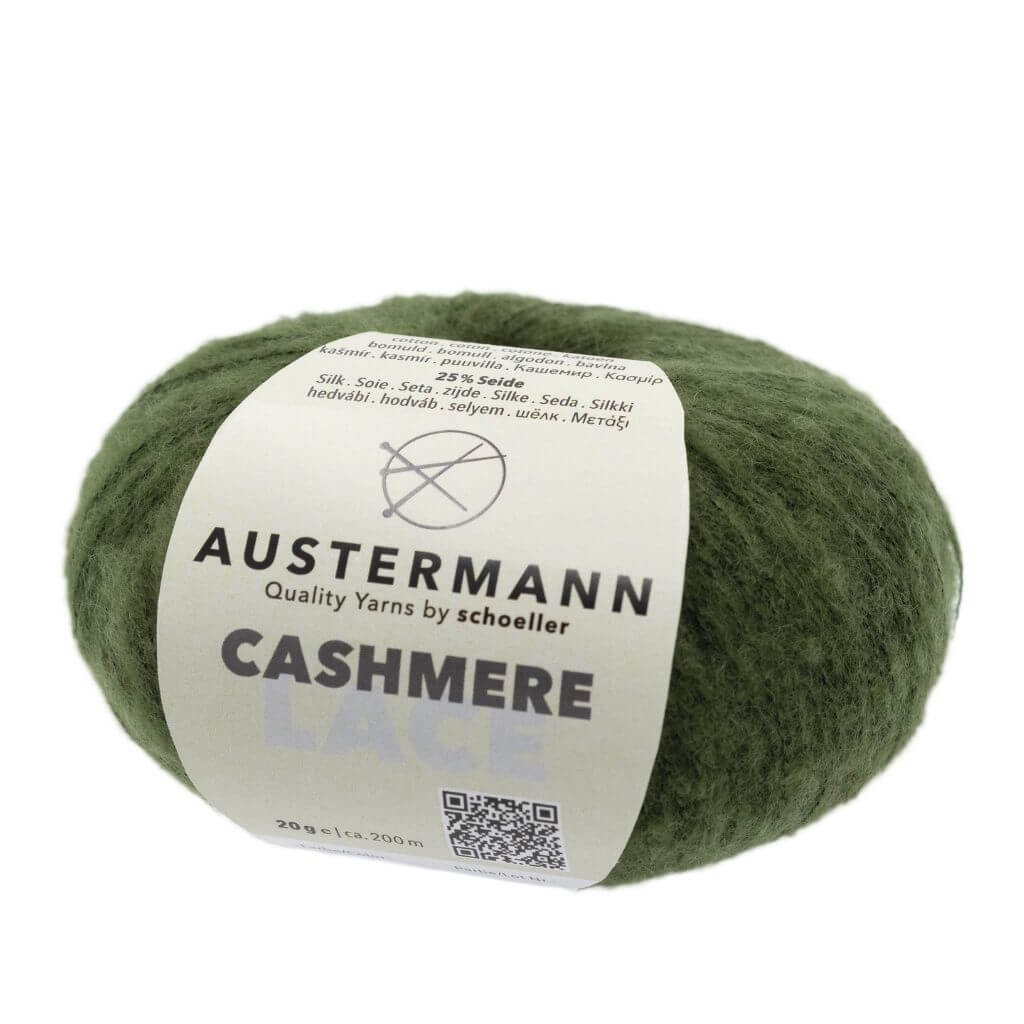 Austermann 9 - Oliv Austermann Cashmere Lace Lieblingsgarn