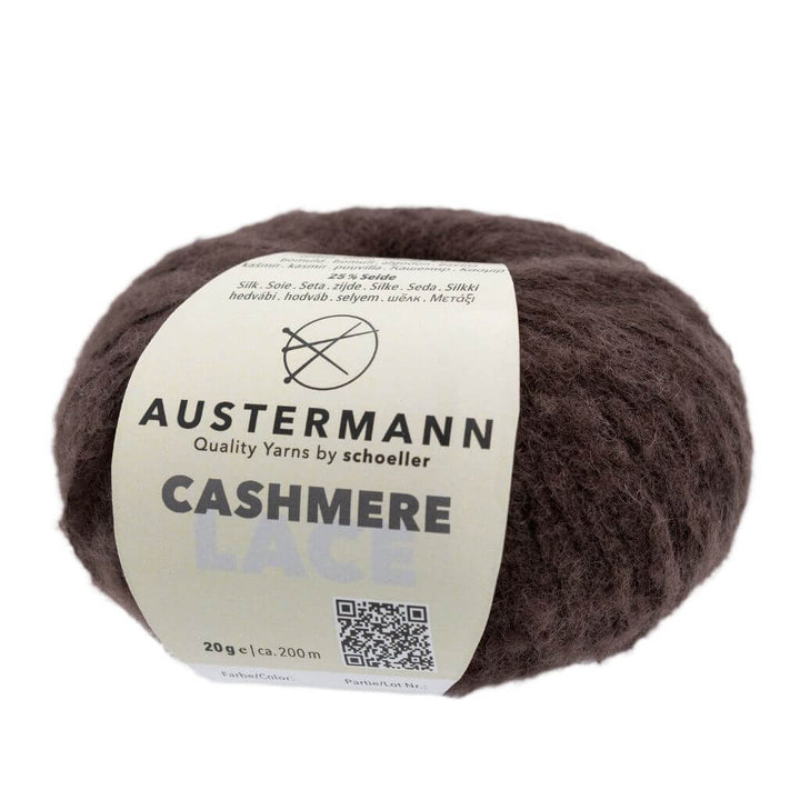 Austermann 10 - Schoko Austermann Cashmere Lace Lieblingsgarn