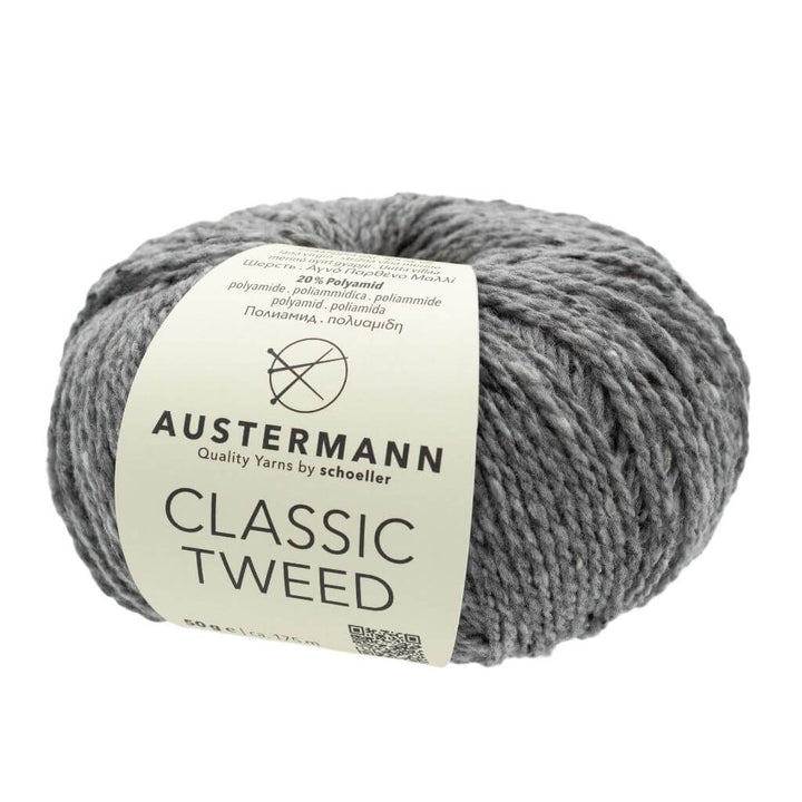 Austermann 2 - Mittelgrau Austermann Classic Tweed Lieblingsgarn