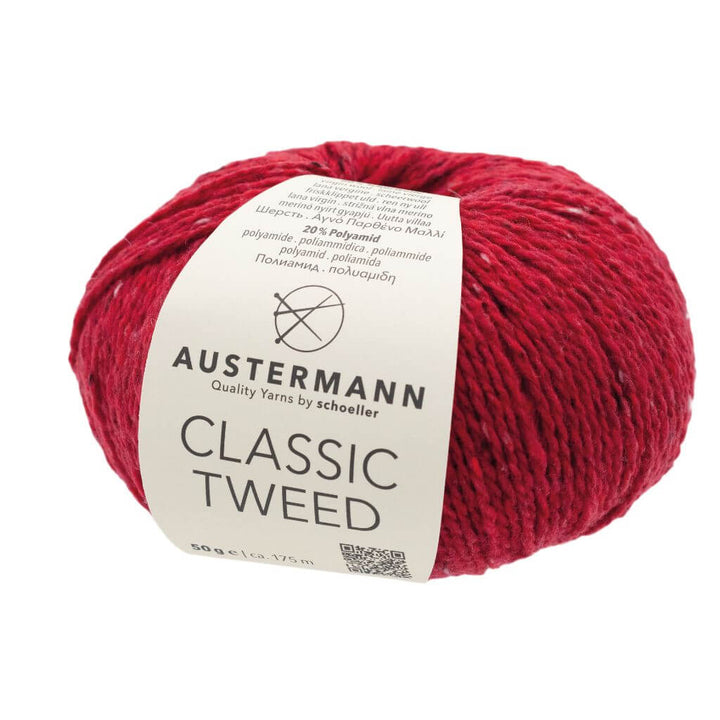 Austermann 5 - Rot Austermann Classic Tweed Lieblingsgarn