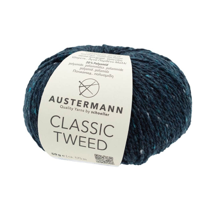 Austermann 7 - Indigo Austermann Classic Tweed Lieblingsgarn