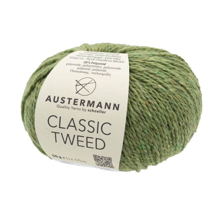 Austermann 8 - Irisches Grün Austermann Classic Tweed Lieblingsgarn