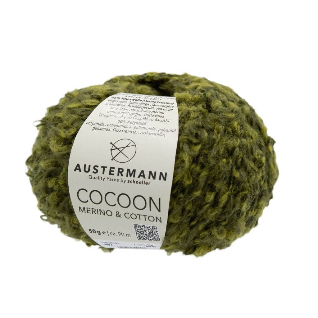Austermann 4 - Oliv Austermann Cocoon Lieblingsgarn
