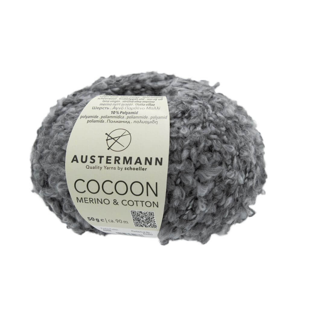 Austermann 6 - Grau Austermann Cocoon Lieblingsgarn