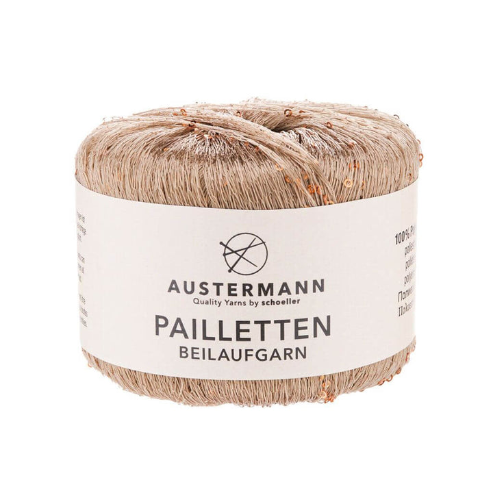 Austermann 3 - Gold Austermann Pailletten 25g Beilaufgarn Lieblingsgarn