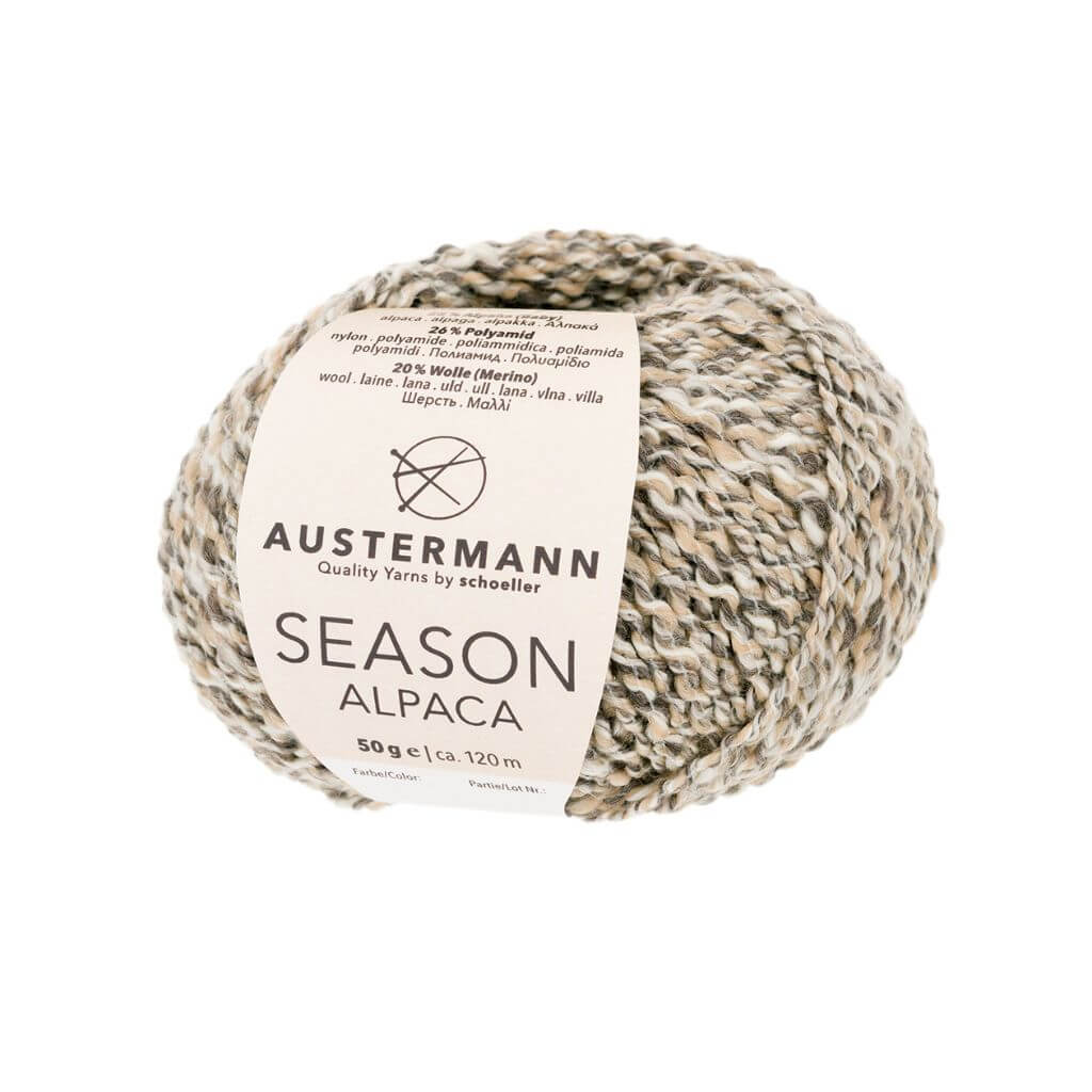 Austermann 01 - Sand Austermann Season Alpaca 50g Lieblingsgarn