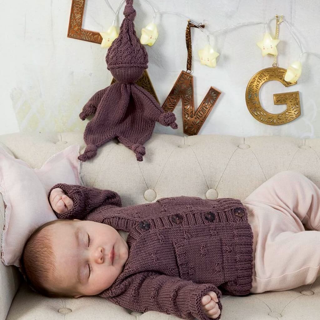 Lang Yarns Pattern Schnuffeltuch Knotenmann Strickanleitung - Lang Yarns (PDF) Lieblingsgarn