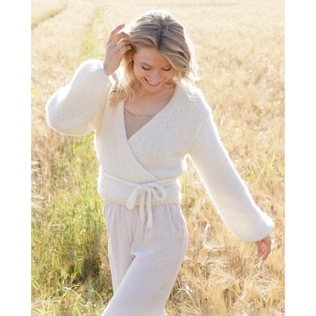 Drops Design Pattern Wickeljacke Ballerina´s Dream Strickset - Drops (PDF) Lieblingsgarn