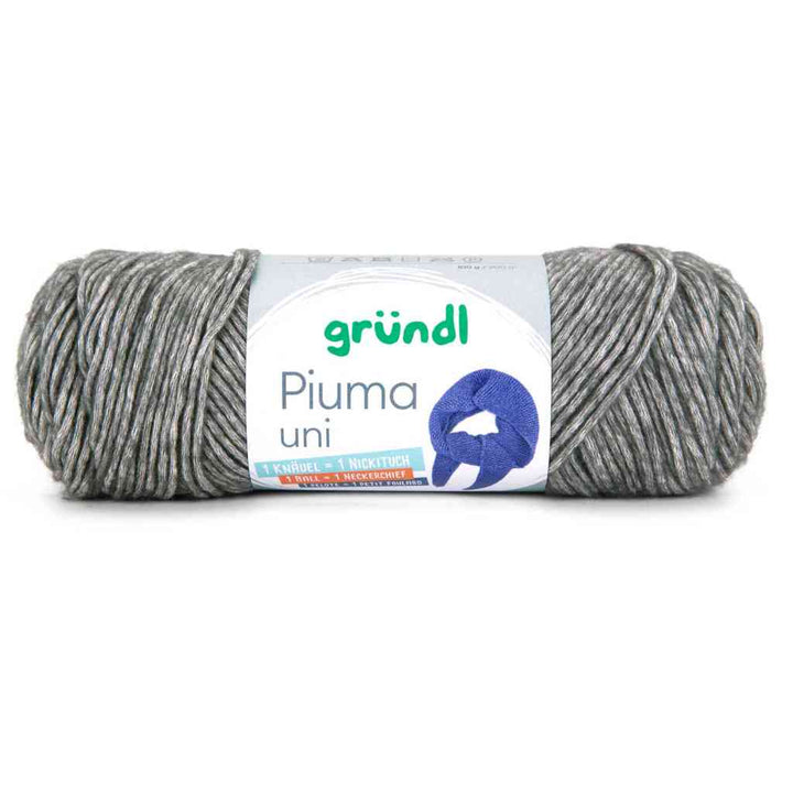 Gründl 20 -graphit Gründl Piuma Wolle Lieblingsgarn
