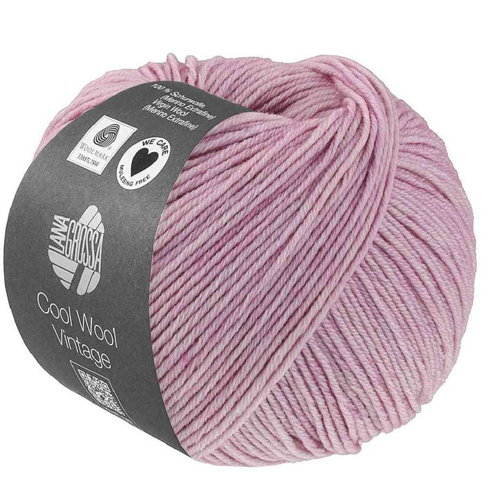 Lana Grossa 7397 - Fliederrosa Lana Grossa Cool Wool Vintage Lieblingsgarn