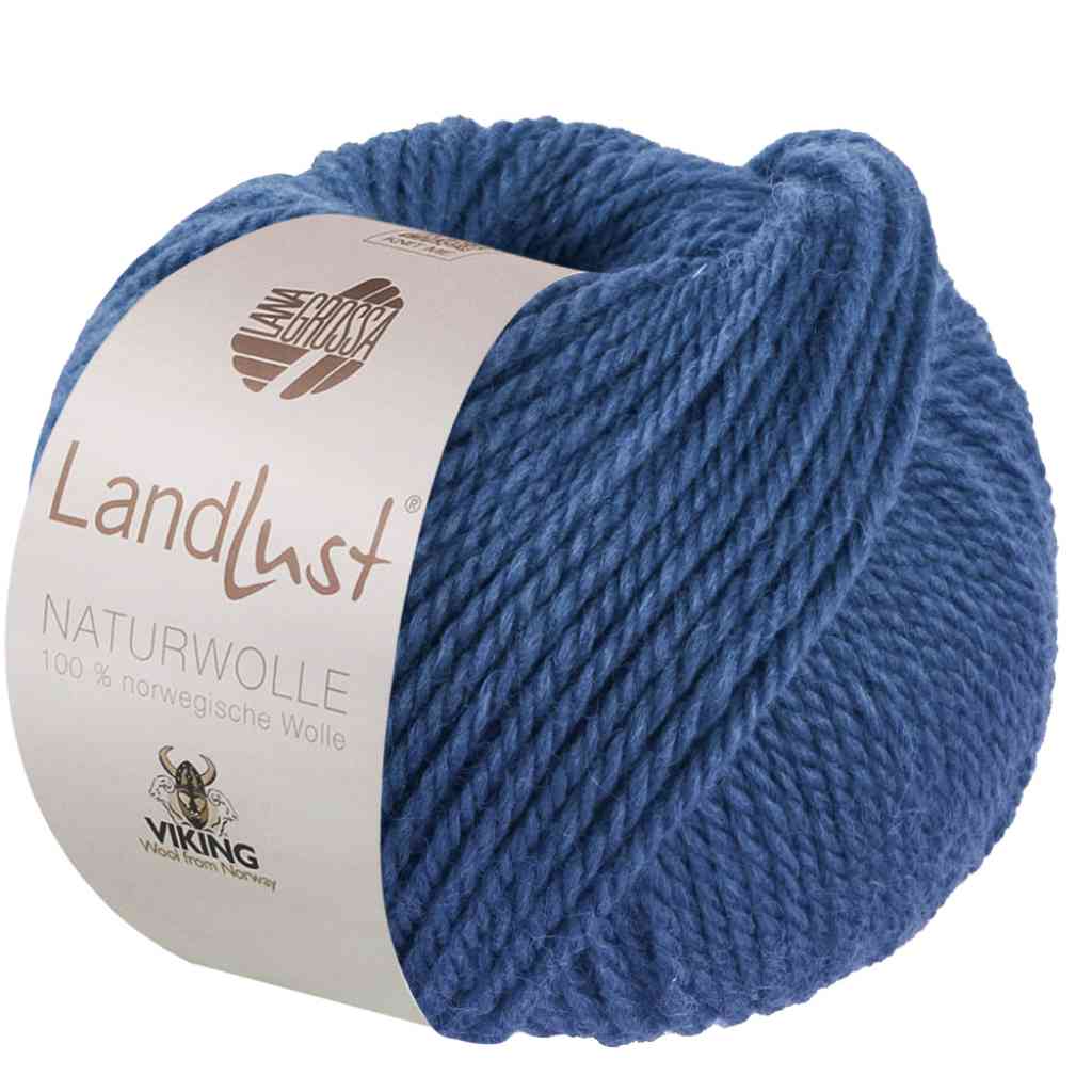 Lana Grossa 23 - Blau Lana Grossa Landlust Naturwolle Lieblingsgarn