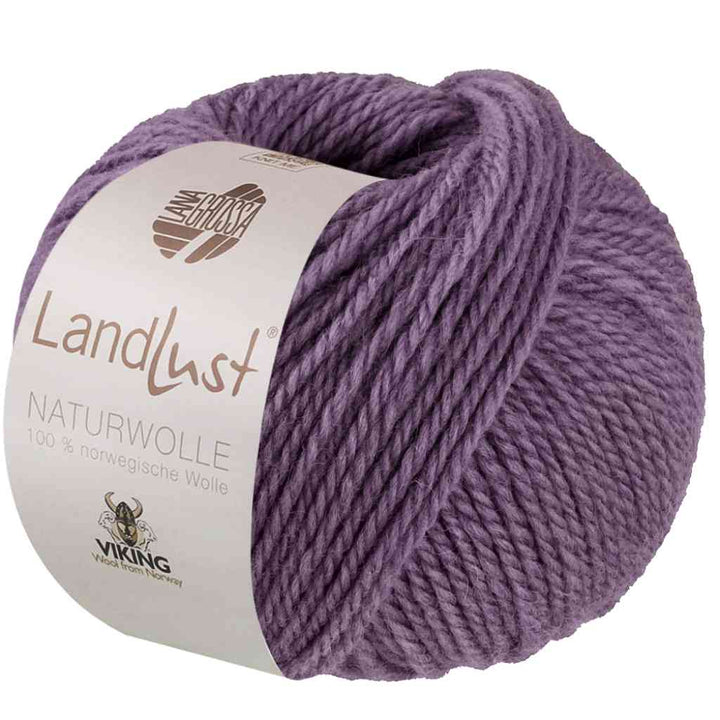 Lana Grossa 24 - Violett Lana Grossa Landlust Naturwolle Lieblingsgarn